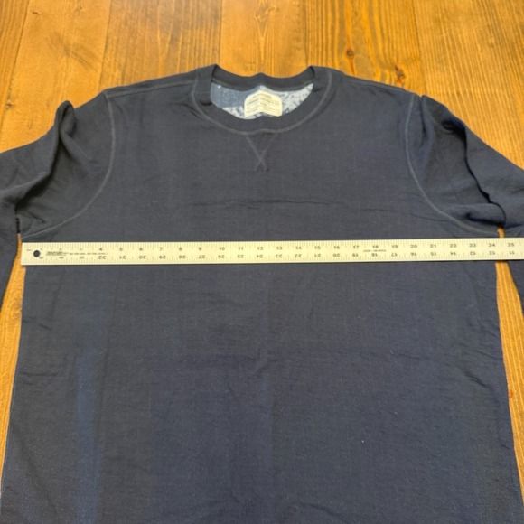 REI Co-op Crewneck Sweatshirt Men's Size XL Navy Blue Long Sleeve - Picture 3 of 8